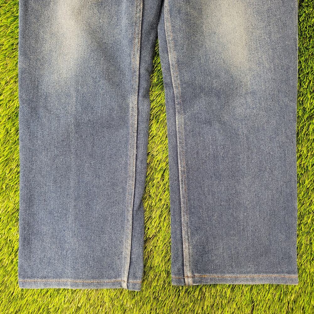 Vintage LEVIS 547 Jeans 34x25 Faded Whiskered Blue-Tab - Picture 14 of 16
